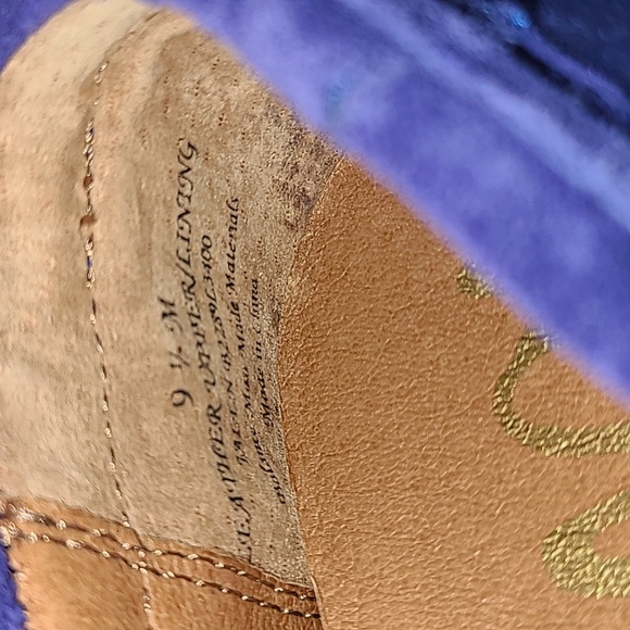 Sam Edelman Blue Suede Moccasin Loafers NWOB - Picture 6 of 6